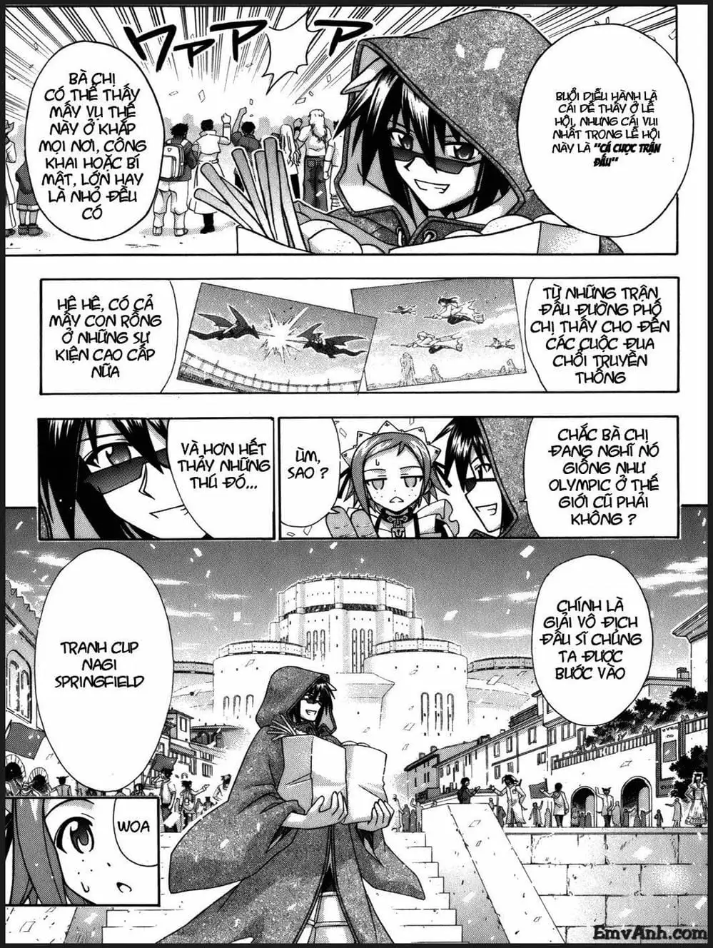 Truyện Tranh Pháp Sư Tí Hon Negima - Mahou Sensei Negima! trang 10