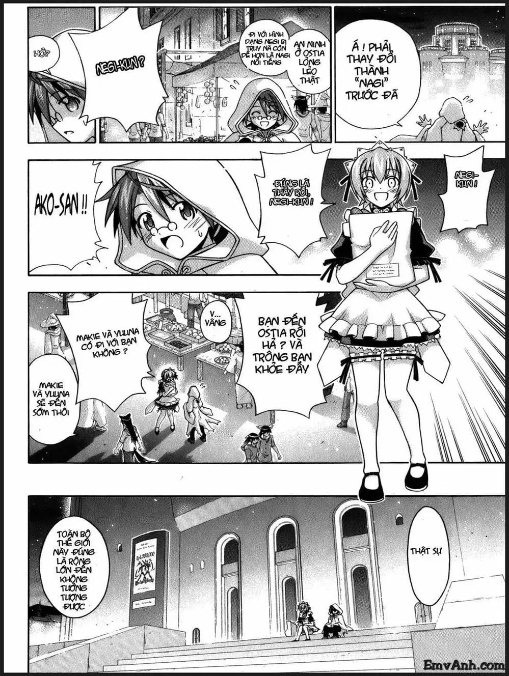 Truyện Tranh Pháp Sư Tí Hon Negima - Mahou Sensei Negima! trang 10