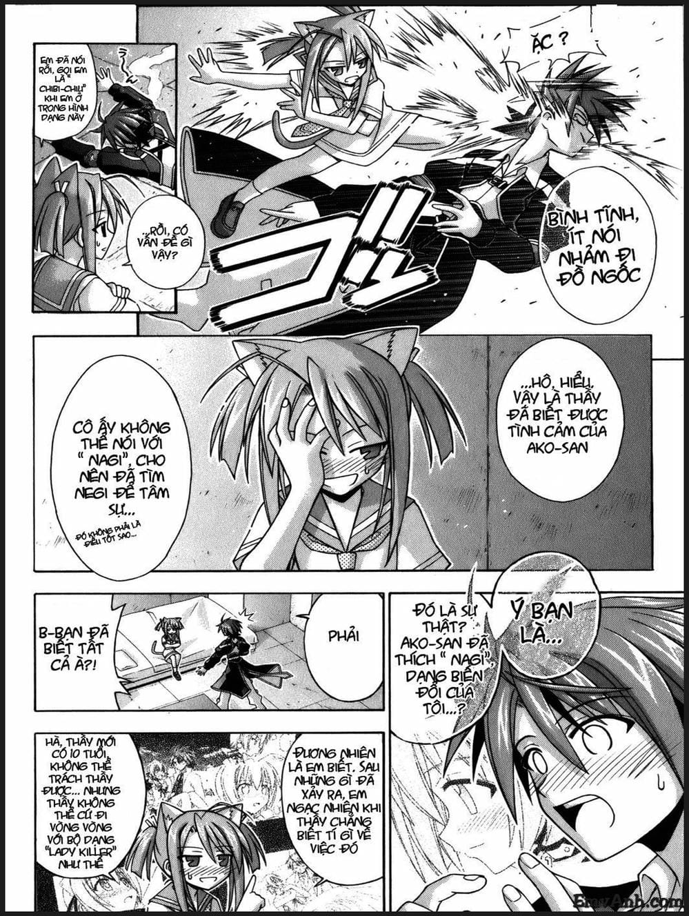 Truyện Tranh Pháp Sư Tí Hon Negima - Mahou Sensei Negima! trang 10