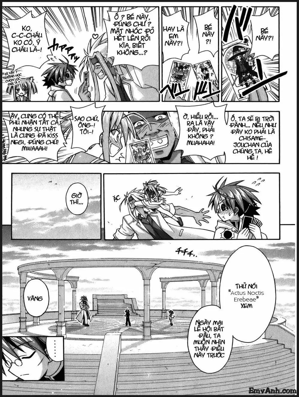 Truyện Tranh Pháp Sư Tí Hon Negima - Mahou Sensei Negima! trang 10