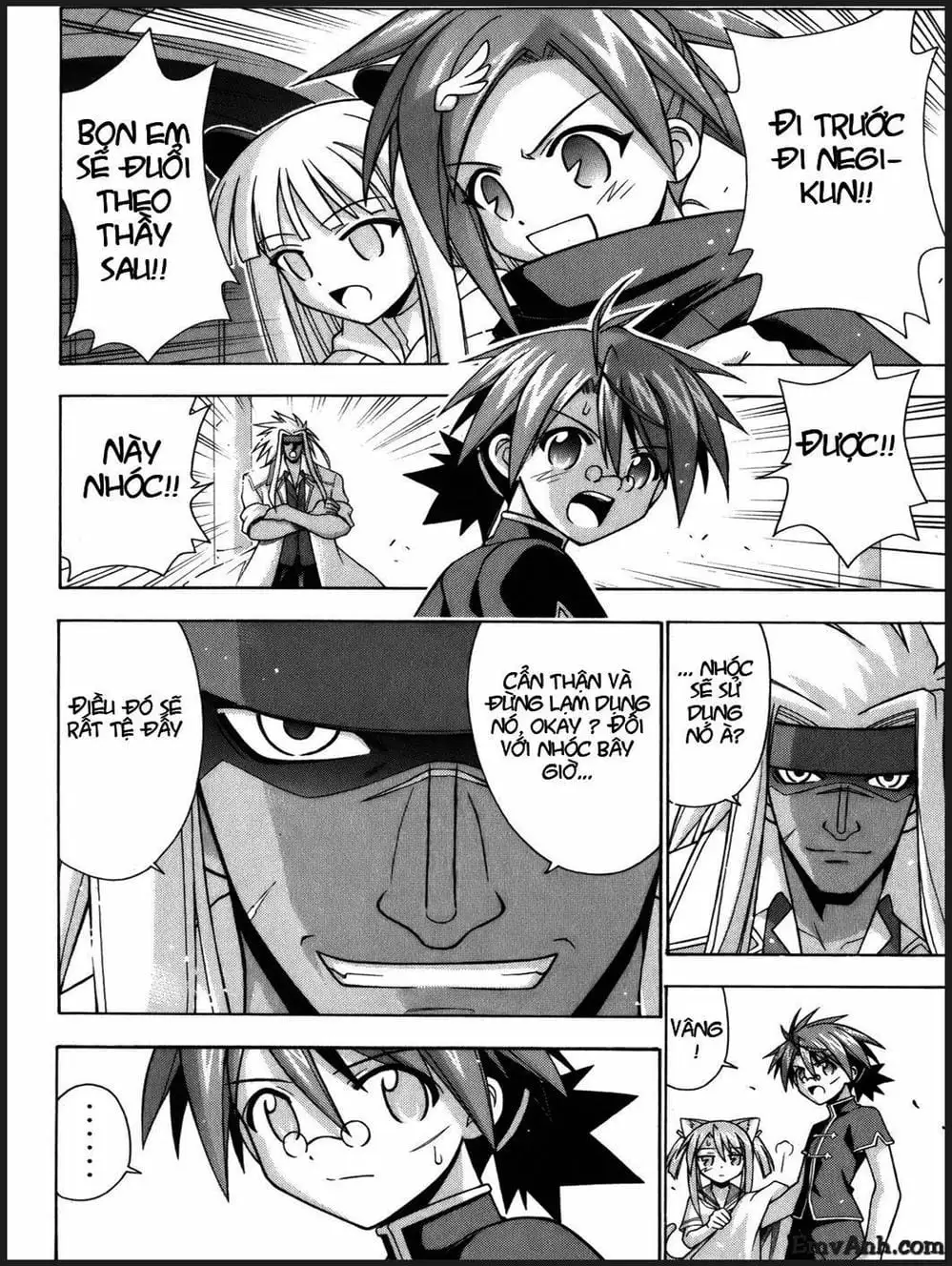 Truyện Tranh Pháp Sư Tí Hon Negima - Mahou Sensei Negima! trang 10