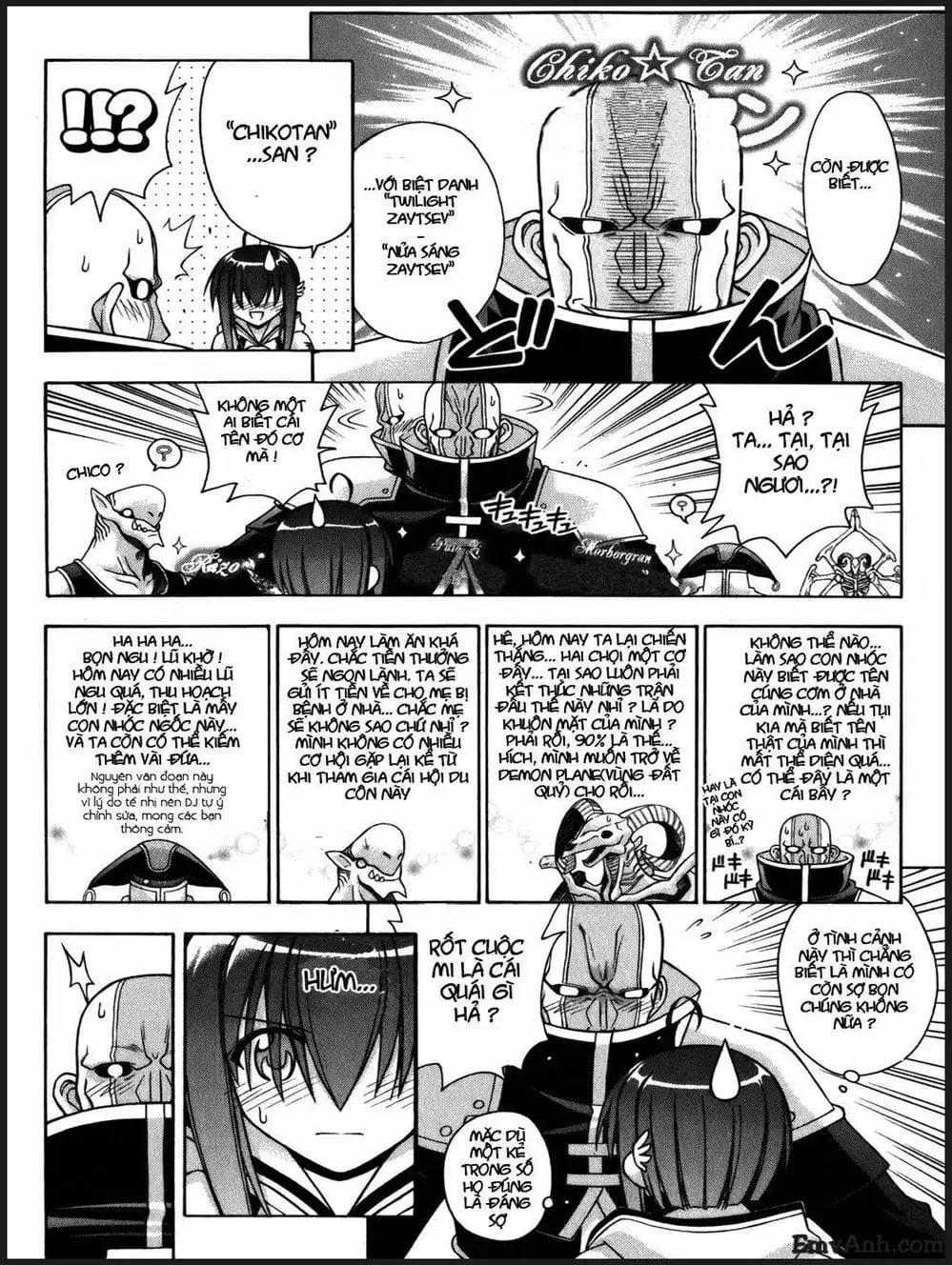 Truyện Tranh Pháp Sư Tí Hon Negima - Mahou Sensei Negima! trang 10
