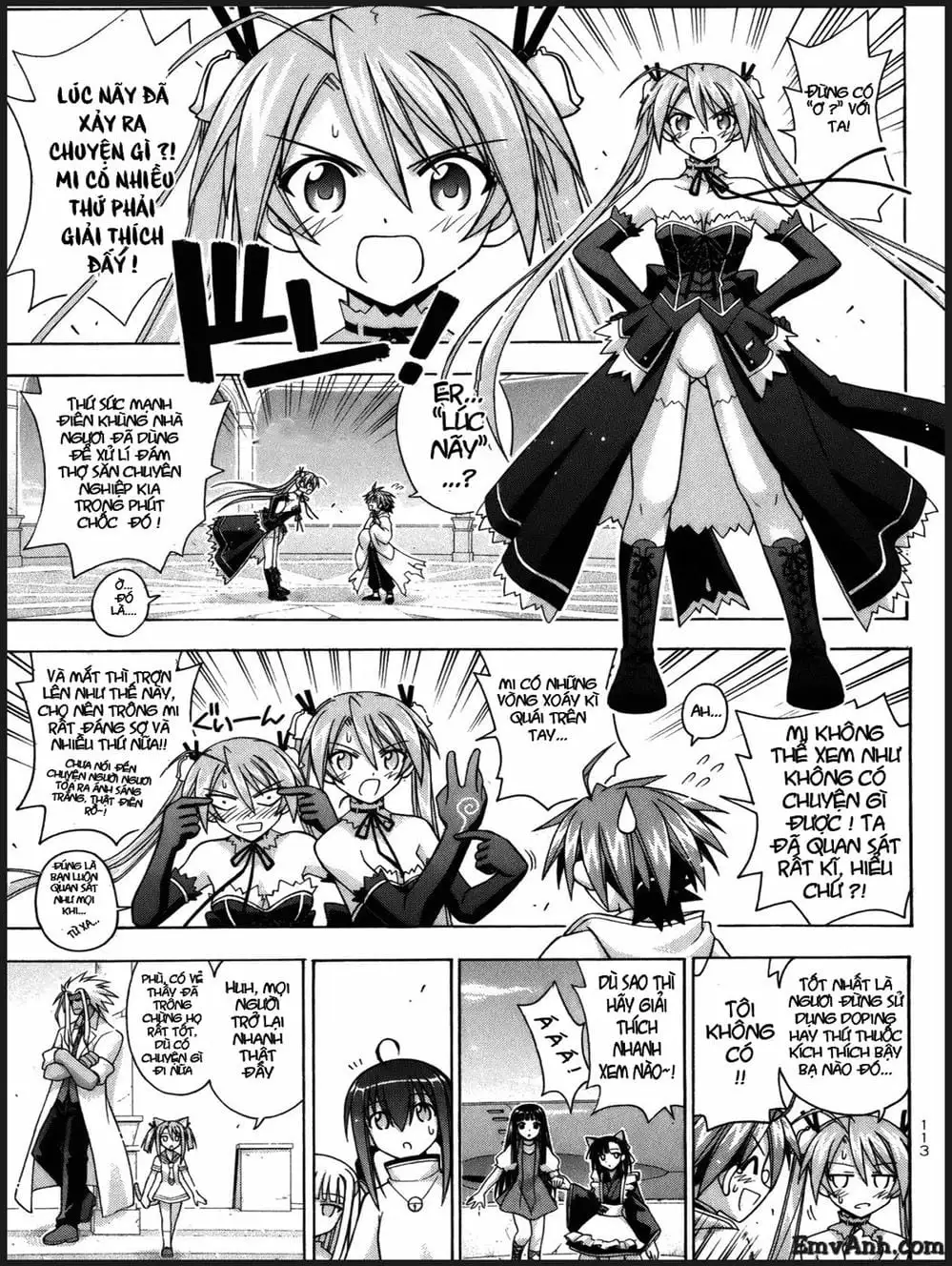 Truyện Tranh Pháp Sư Tí Hon Negima - Mahou Sensei Negima! trang 10