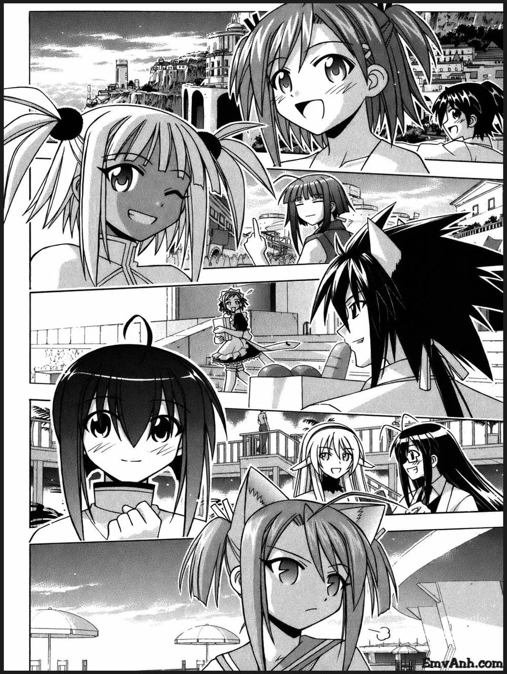 Truyện Tranh Pháp Sư Tí Hon Negima - Mahou Sensei Negima! trang 10