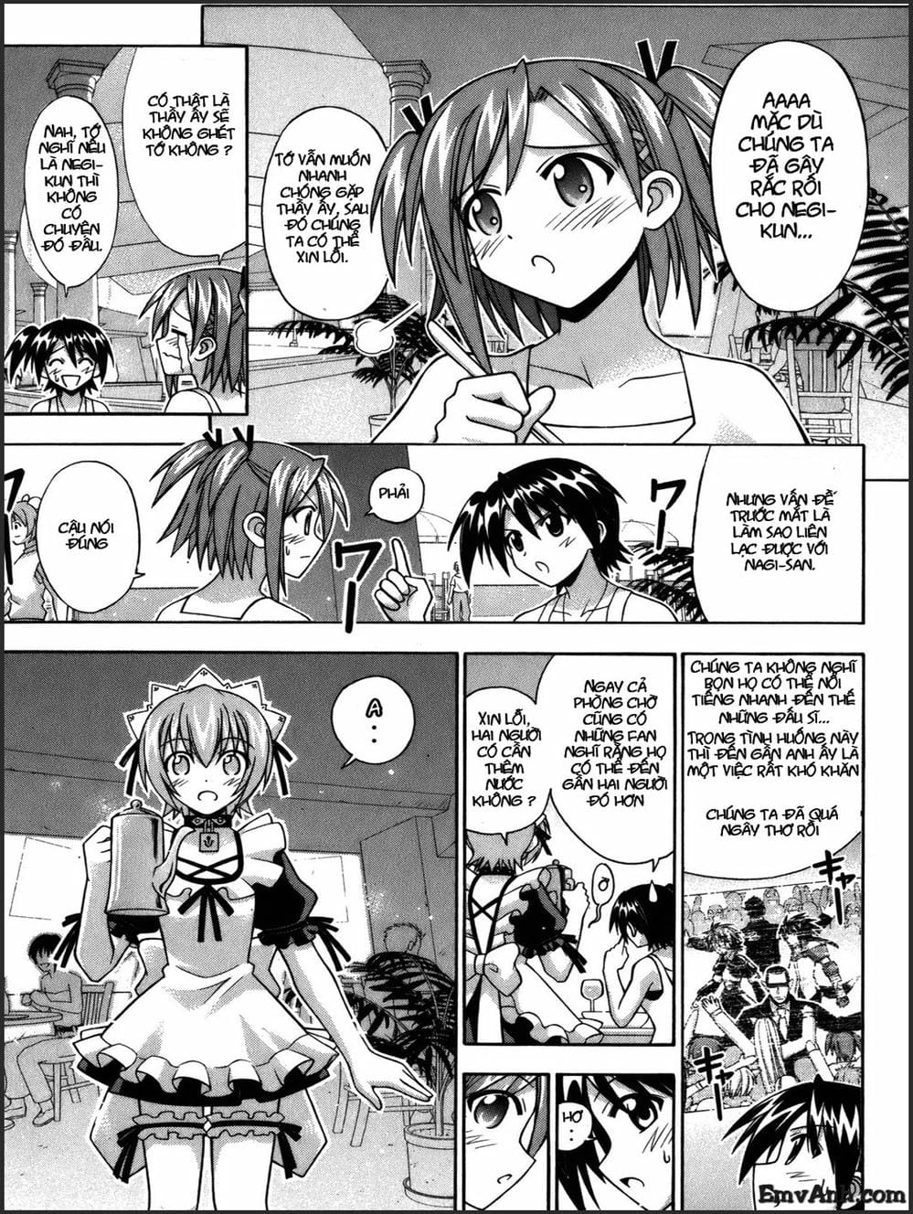 Truyện Tranh Pháp Sư Tí Hon Negima - Mahou Sensei Negima! trang 10