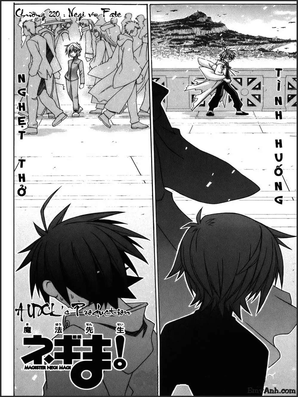 Truyện Tranh Pháp Sư Tí Hon Negima - Mahou Sensei Negima! trang 10