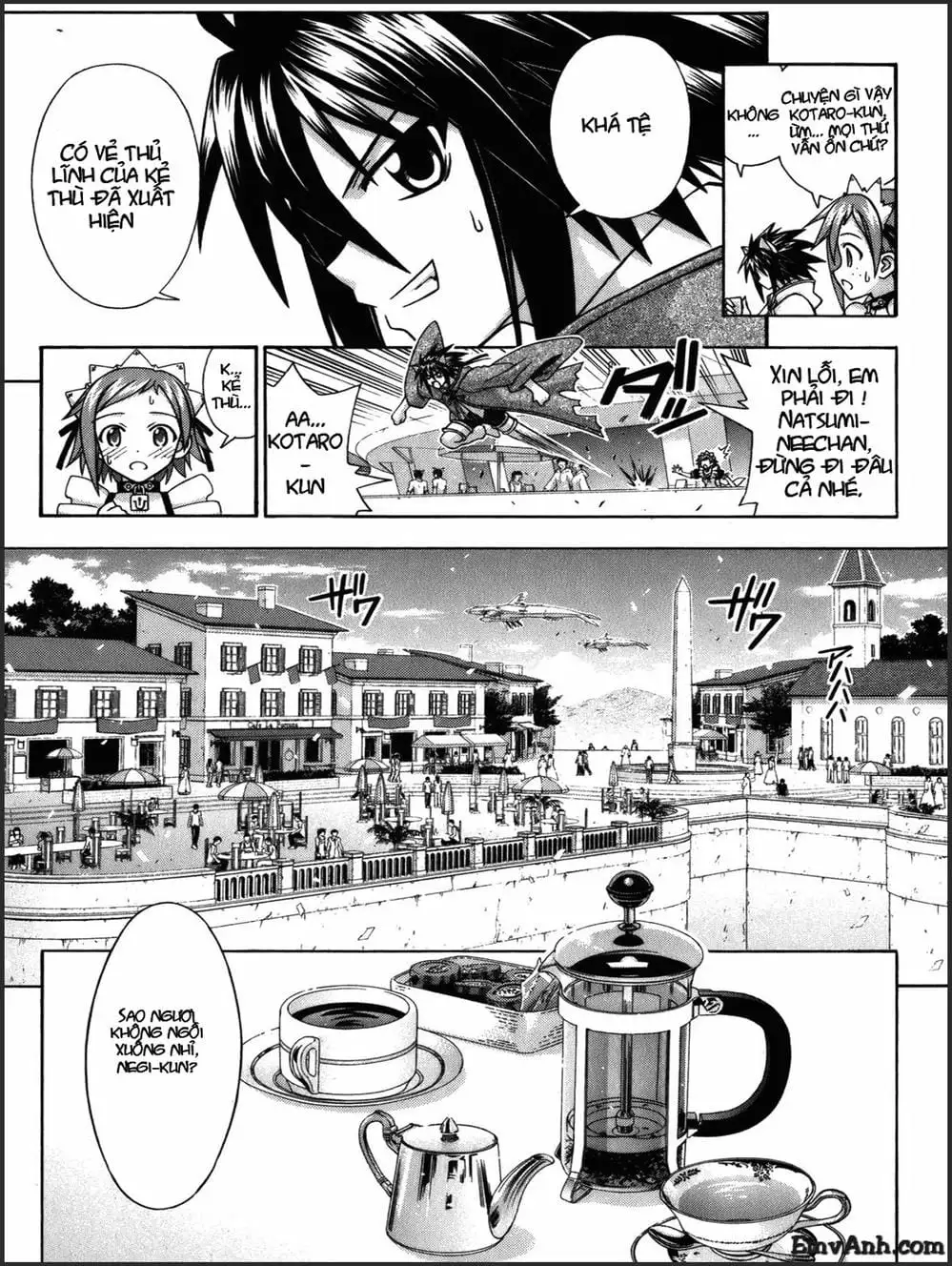 Truyện Tranh Pháp Sư Tí Hon Negima - Mahou Sensei Negima! trang 10