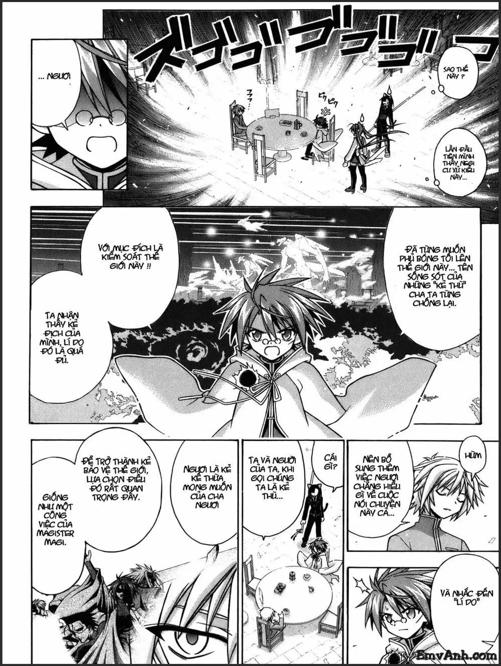 Truyện Tranh Pháp Sư Tí Hon Negima - Mahou Sensei Negima! trang 10