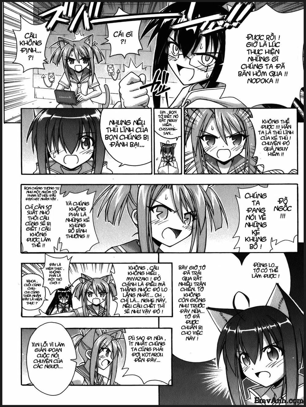 Truyện Tranh Pháp Sư Tí Hon Negima - Mahou Sensei Negima! trang 10