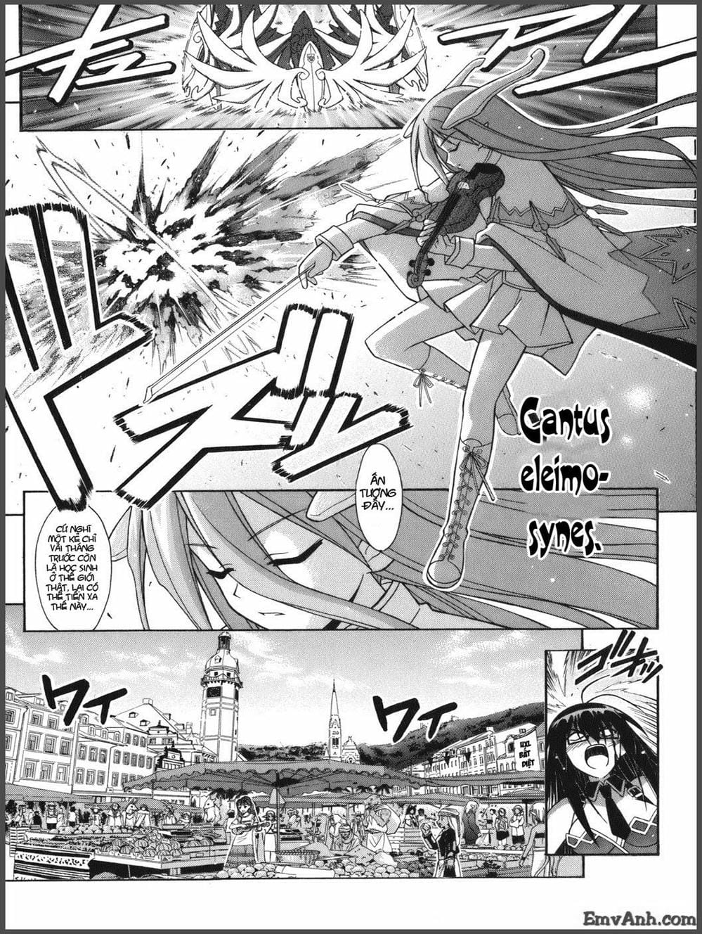 Truyện Tranh Pháp Sư Tí Hon Negima - Mahou Sensei Negima! trang 10