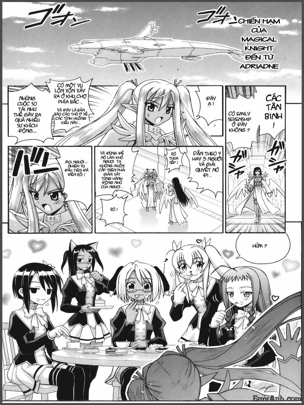 Truyện Tranh Pháp Sư Tí Hon Negima - Mahou Sensei Negima! trang 10