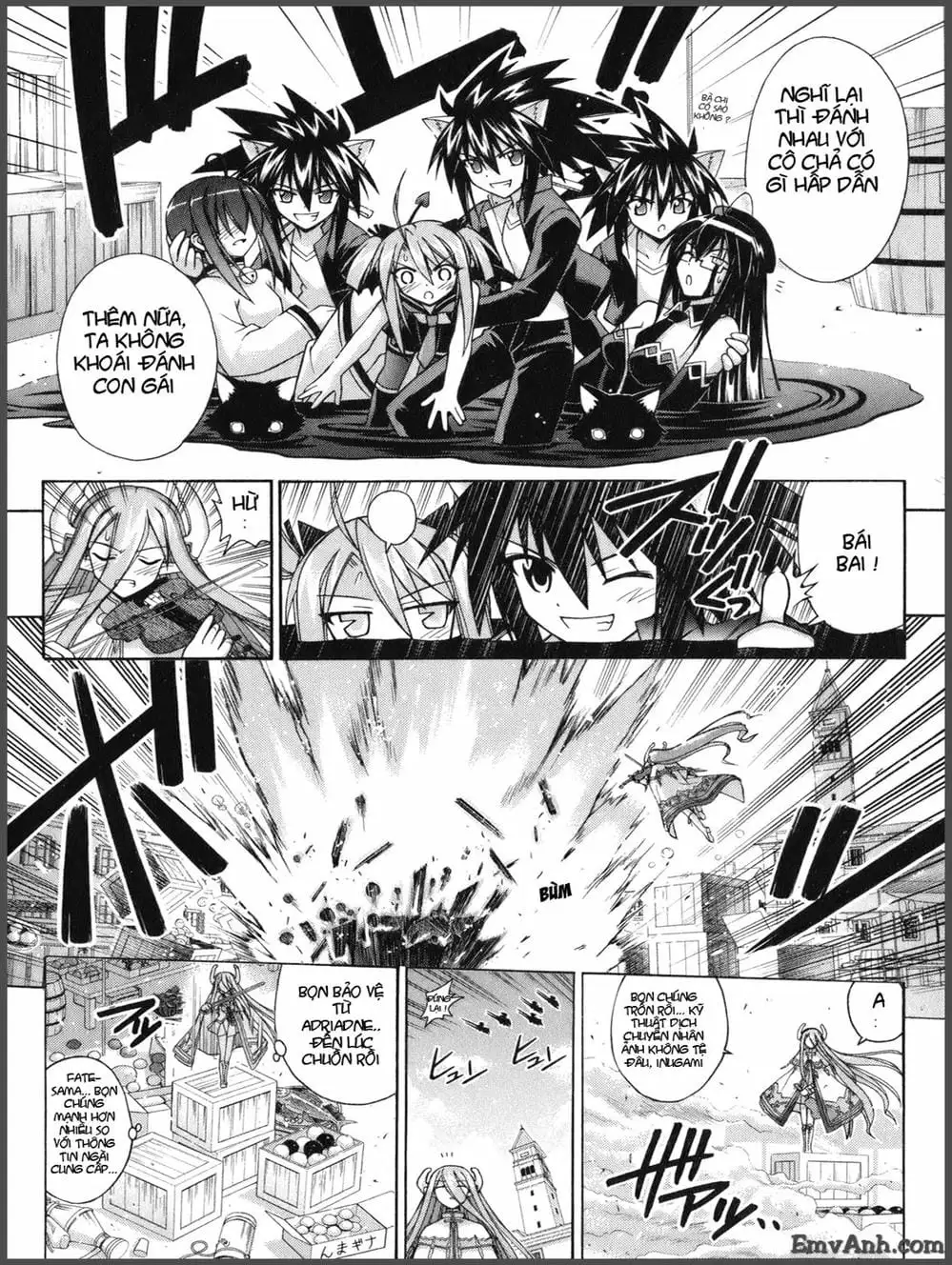 Truyện Tranh Pháp Sư Tí Hon Negima - Mahou Sensei Negima! trang 10