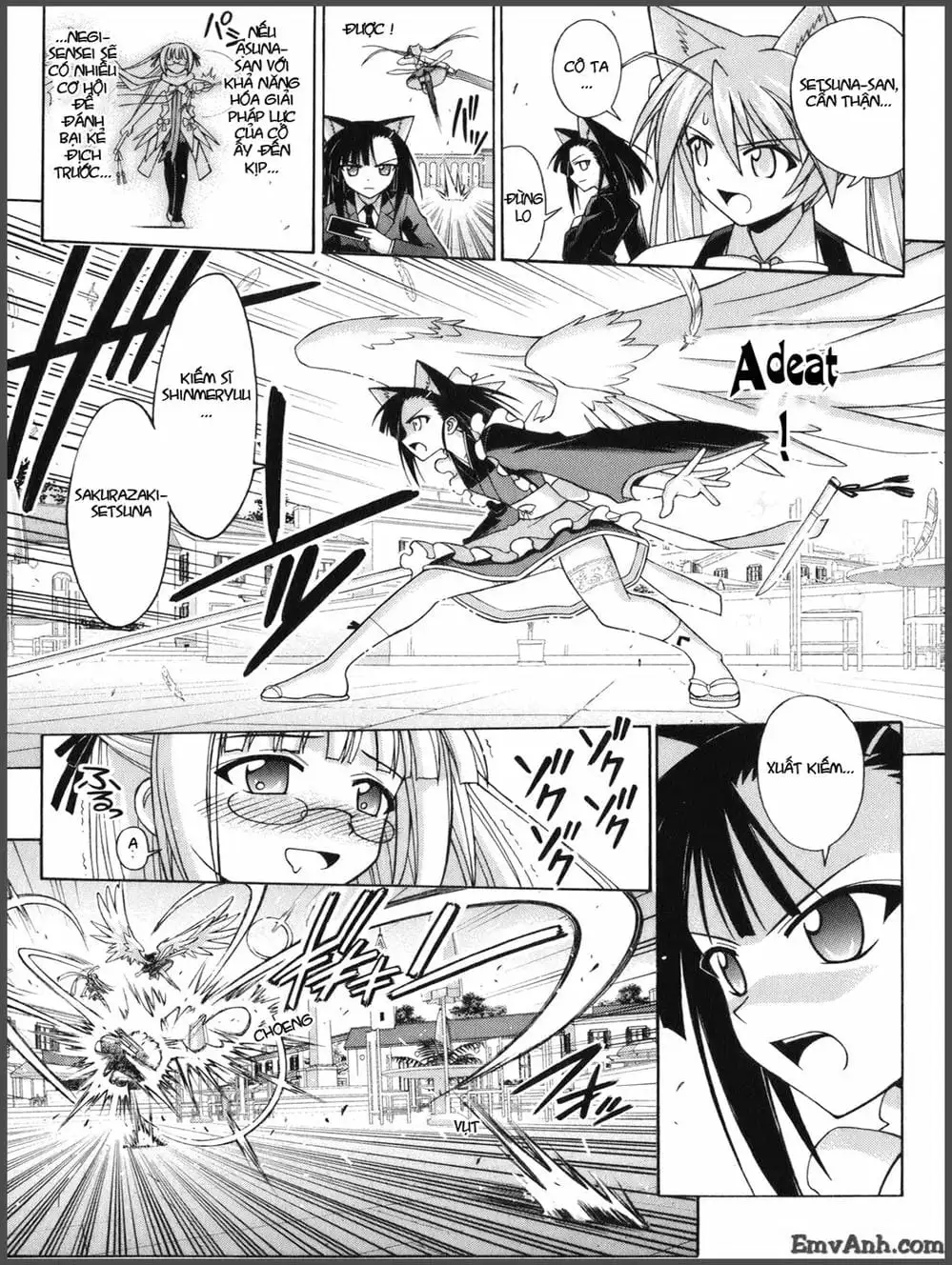 Truyện Tranh Pháp Sư Tí Hon Negima - Mahou Sensei Negima! trang 10