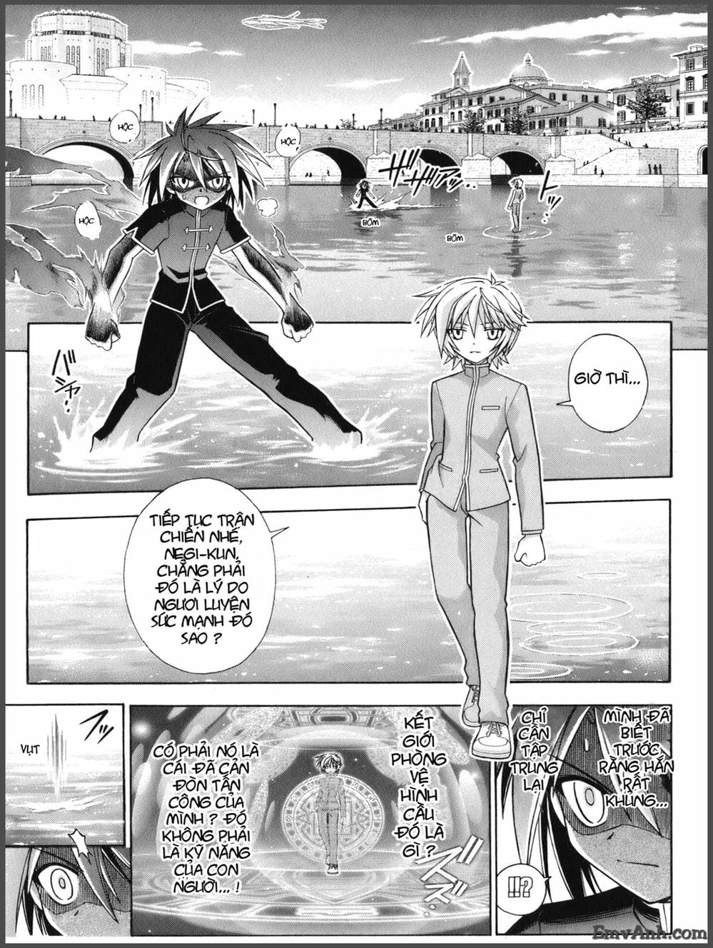 Truyện Tranh Pháp Sư Tí Hon Negima - Mahou Sensei Negima! trang 10