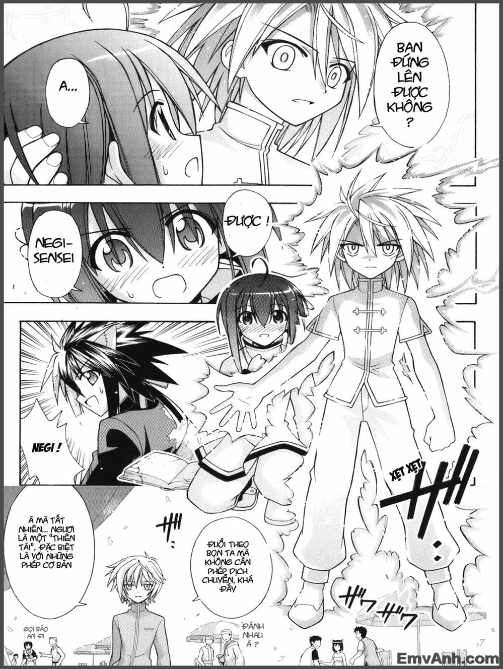 Truyện Tranh Pháp Sư Tí Hon Negima - Mahou Sensei Negima! trang 10