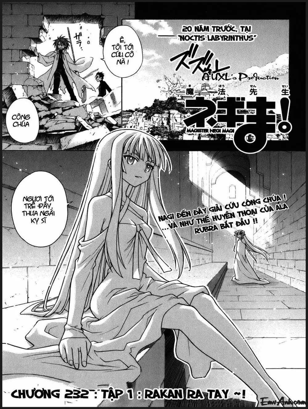Truyện Tranh Pháp Sư Tí Hon Negima - Mahou Sensei Negima! trang 10
