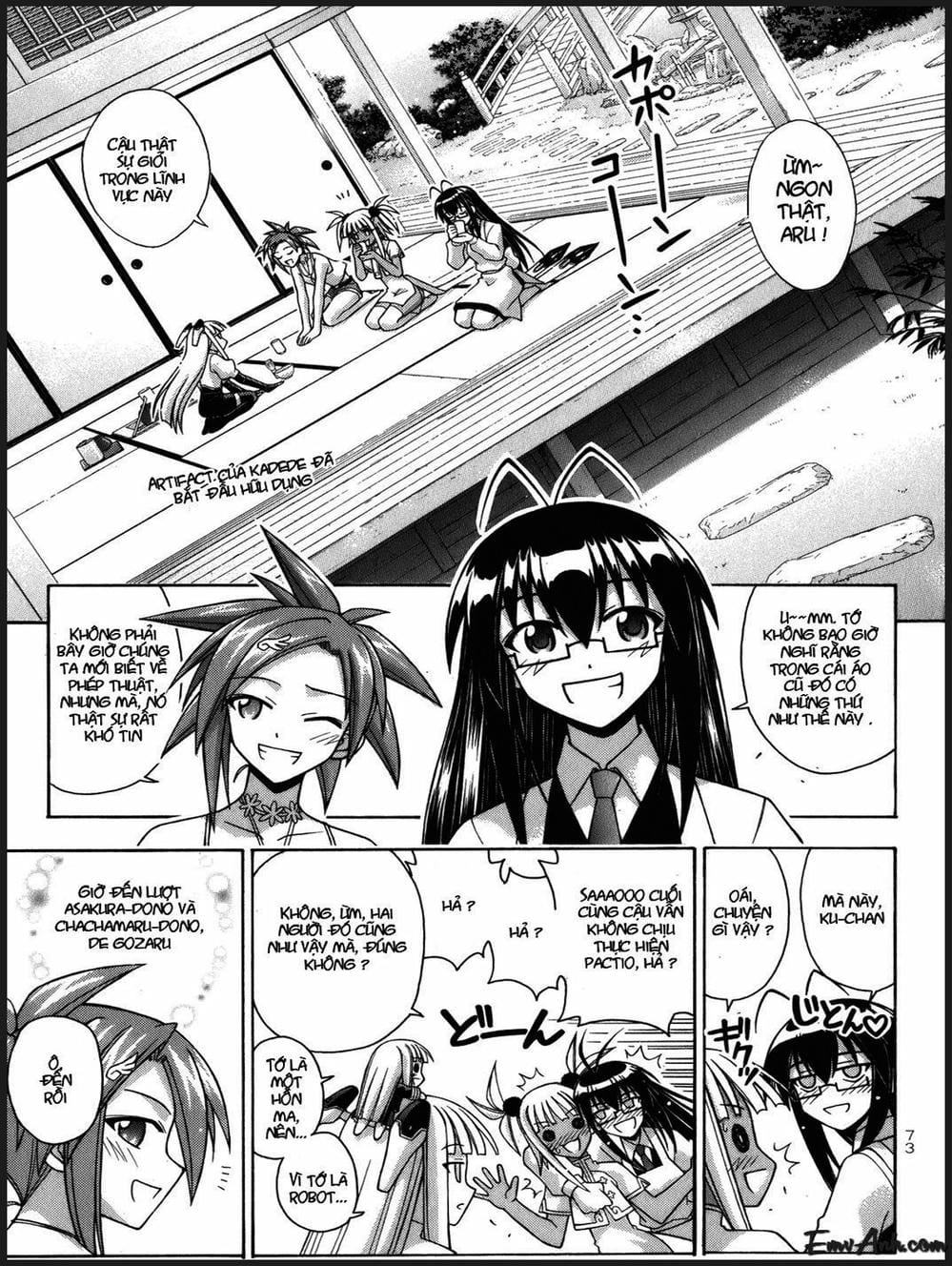 Truyện Tranh Pháp Sư Tí Hon Negima - Mahou Sensei Negima! trang 10