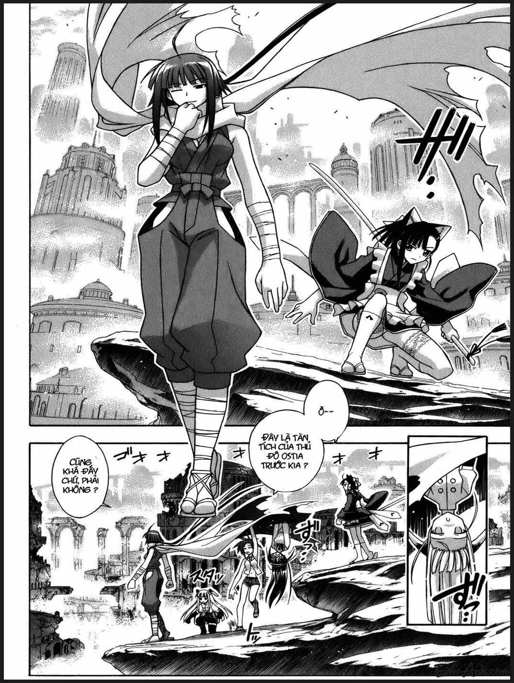 Truyện Tranh Pháp Sư Tí Hon Negima - Mahou Sensei Negima! trang 10