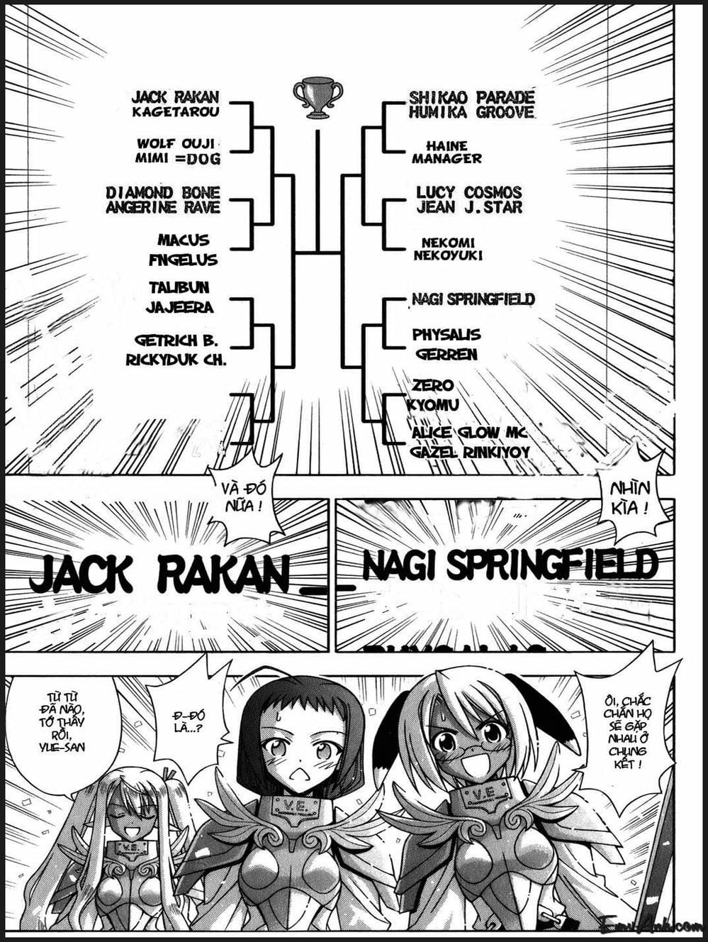 Truyện Tranh Pháp Sư Tí Hon Negima - Mahou Sensei Negima! trang 10