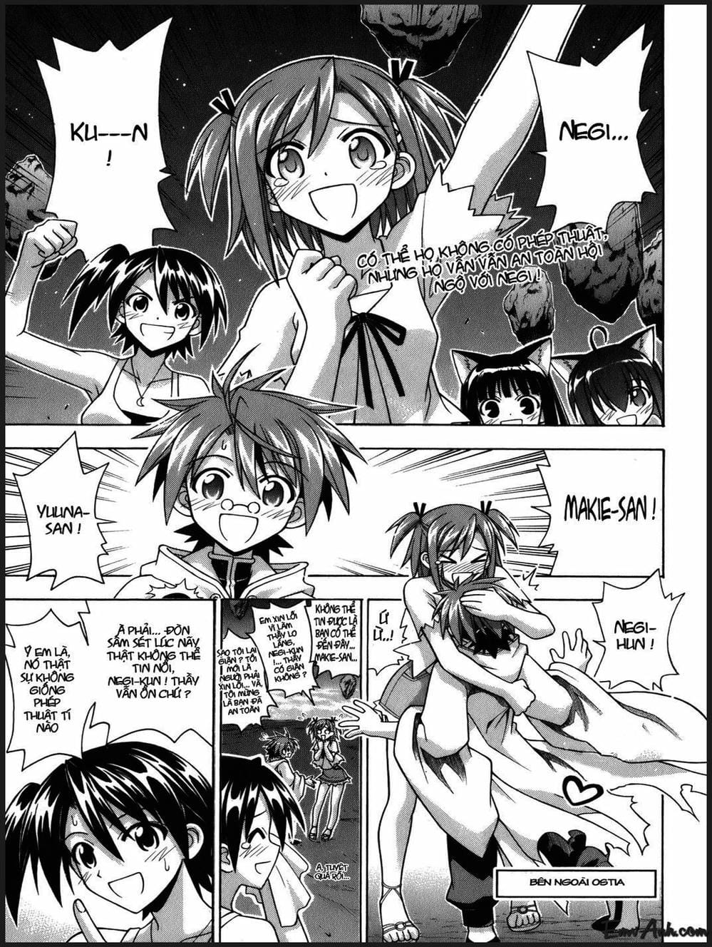 Truyện Tranh Pháp Sư Tí Hon Negima - Mahou Sensei Negima! trang 10