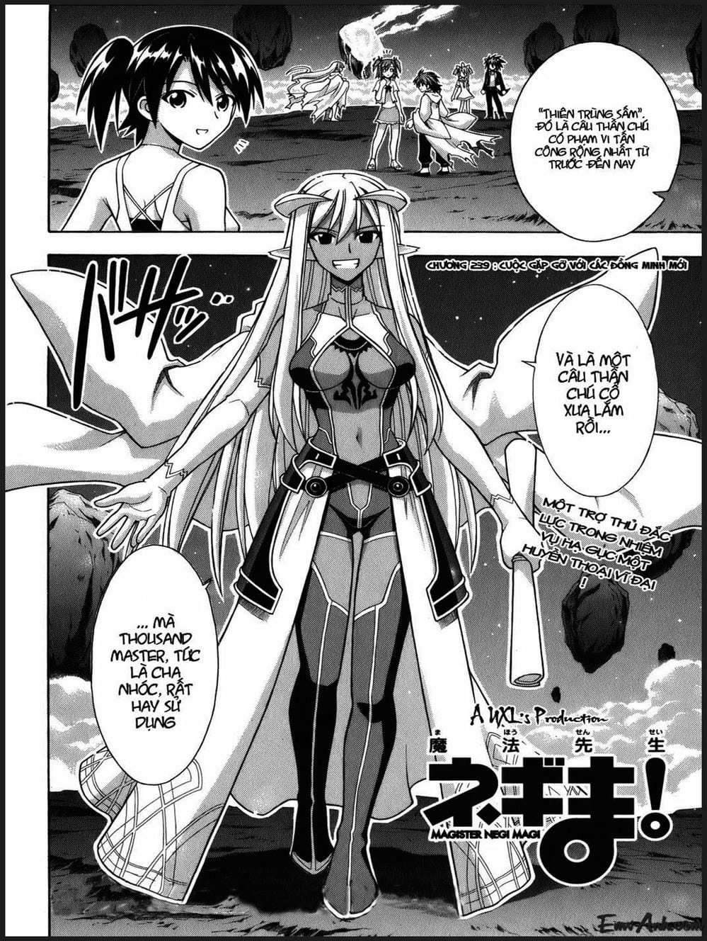 Truyện Tranh Pháp Sư Tí Hon Negima - Mahou Sensei Negima! trang 10