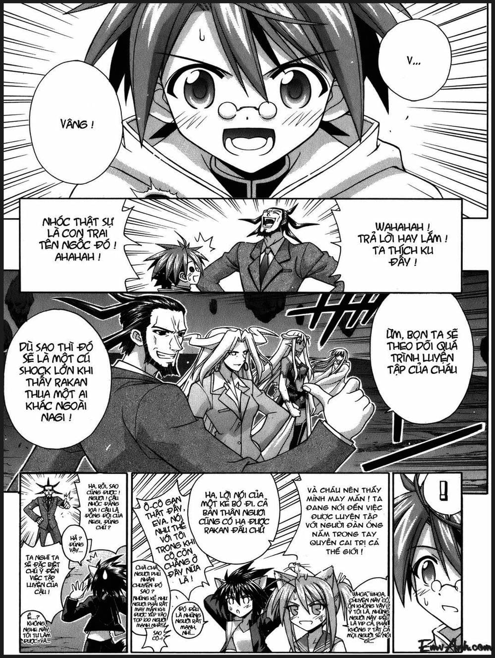 Truyện Tranh Pháp Sư Tí Hon Negima - Mahou Sensei Negima! trang 10