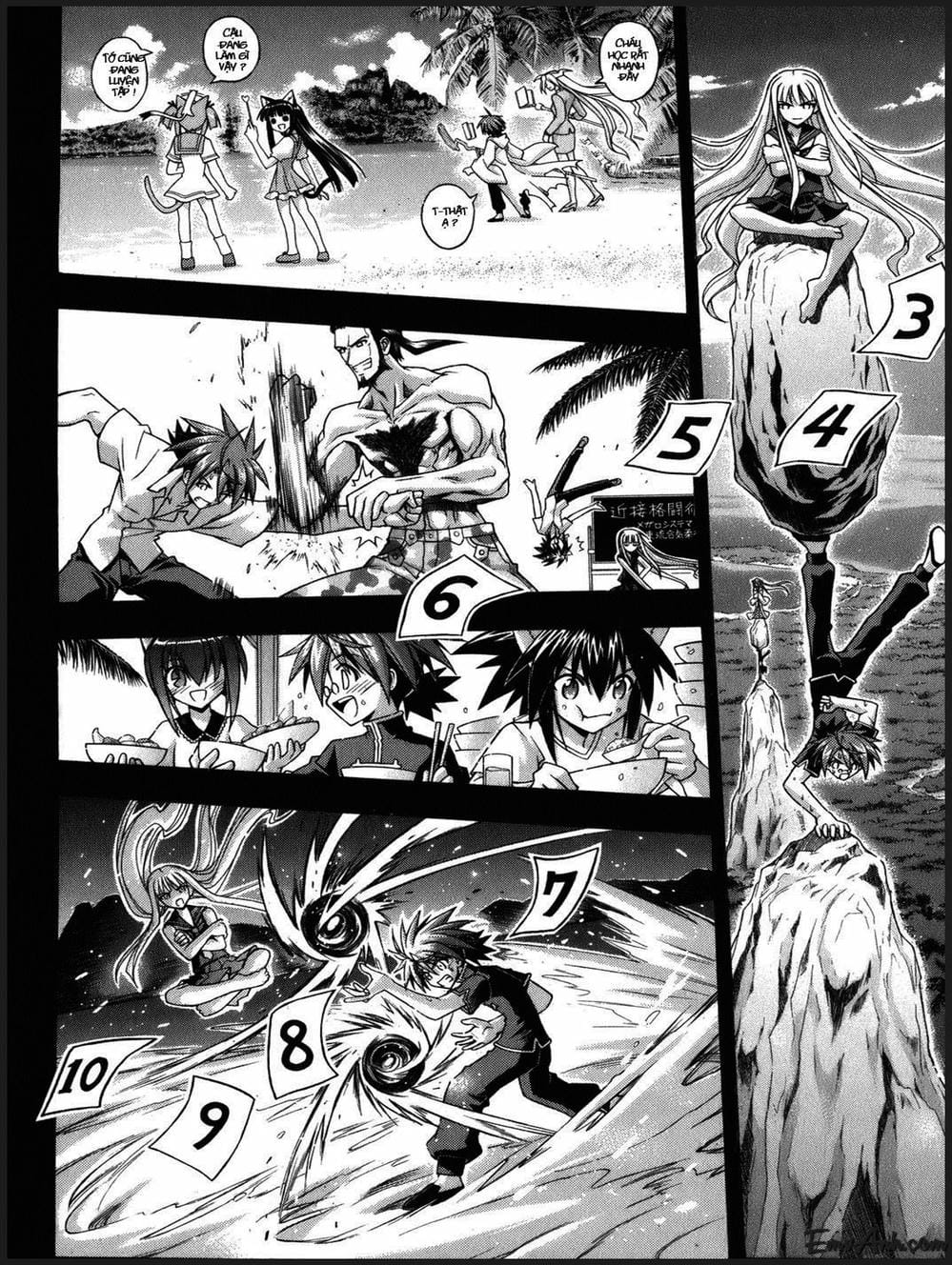 Truyện Tranh Pháp Sư Tí Hon Negima - Mahou Sensei Negima! trang 10