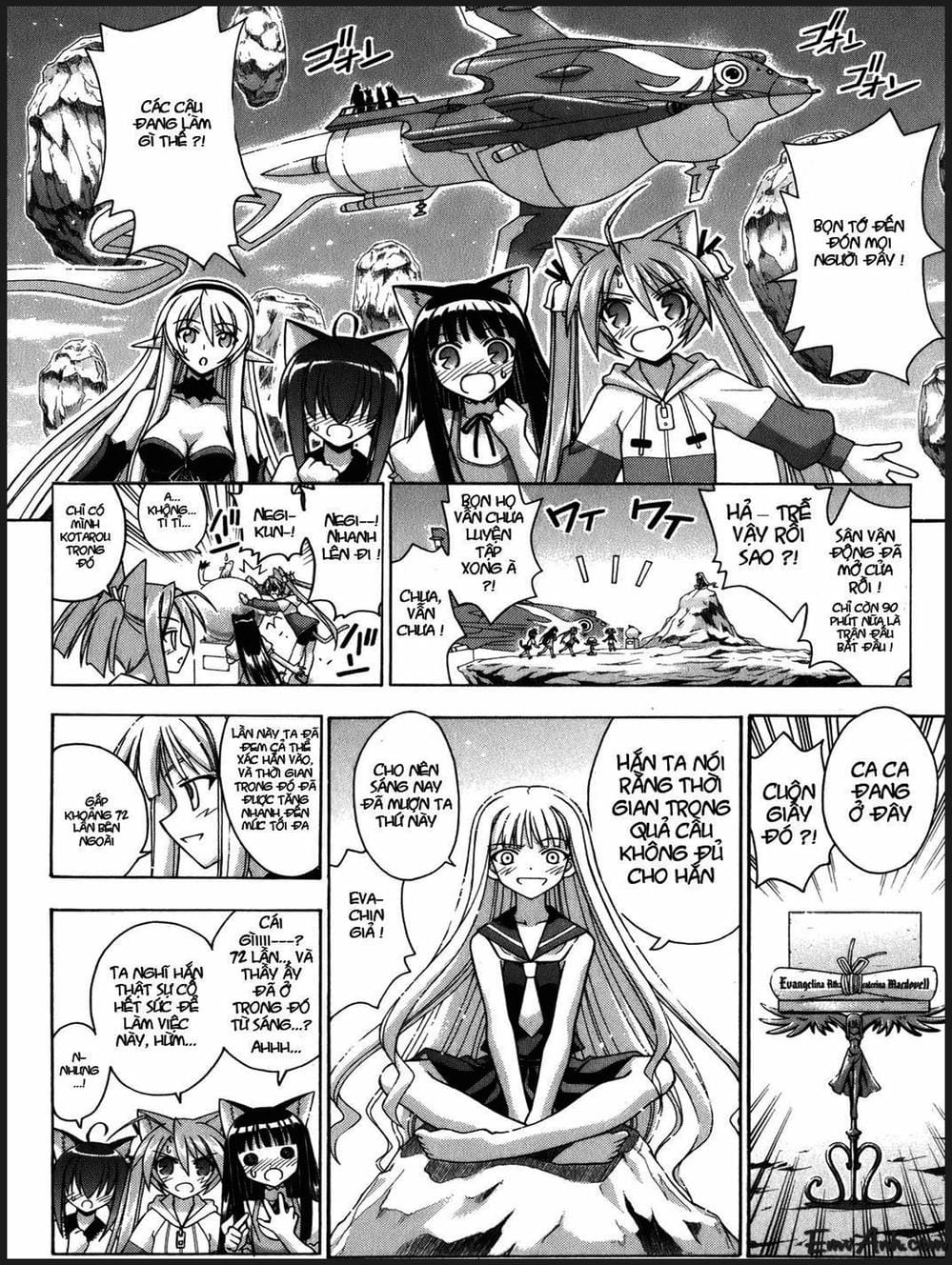Truyện Tranh Pháp Sư Tí Hon Negima - Mahou Sensei Negima! trang 10