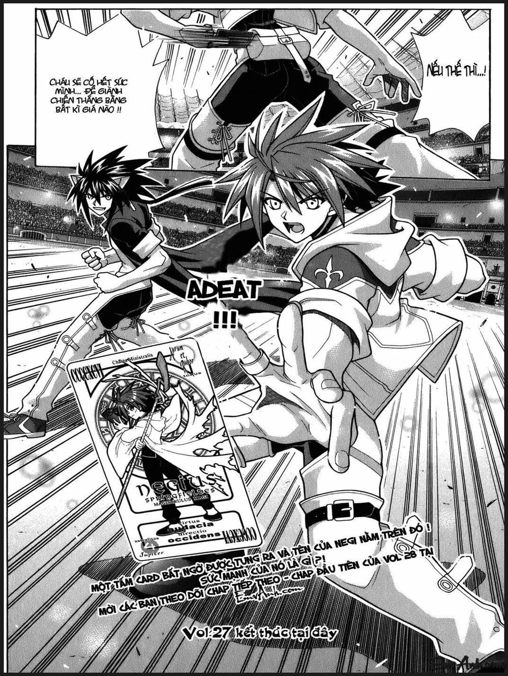 Truyện Tranh Pháp Sư Tí Hon Negima - Mahou Sensei Negima! trang 10