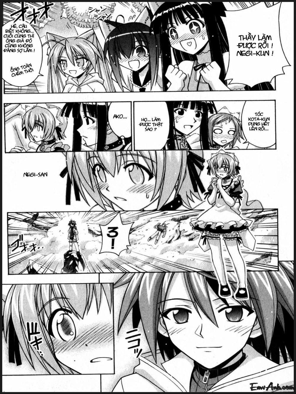 Truyện Tranh Pháp Sư Tí Hon Negima - Mahou Sensei Negima! trang 10