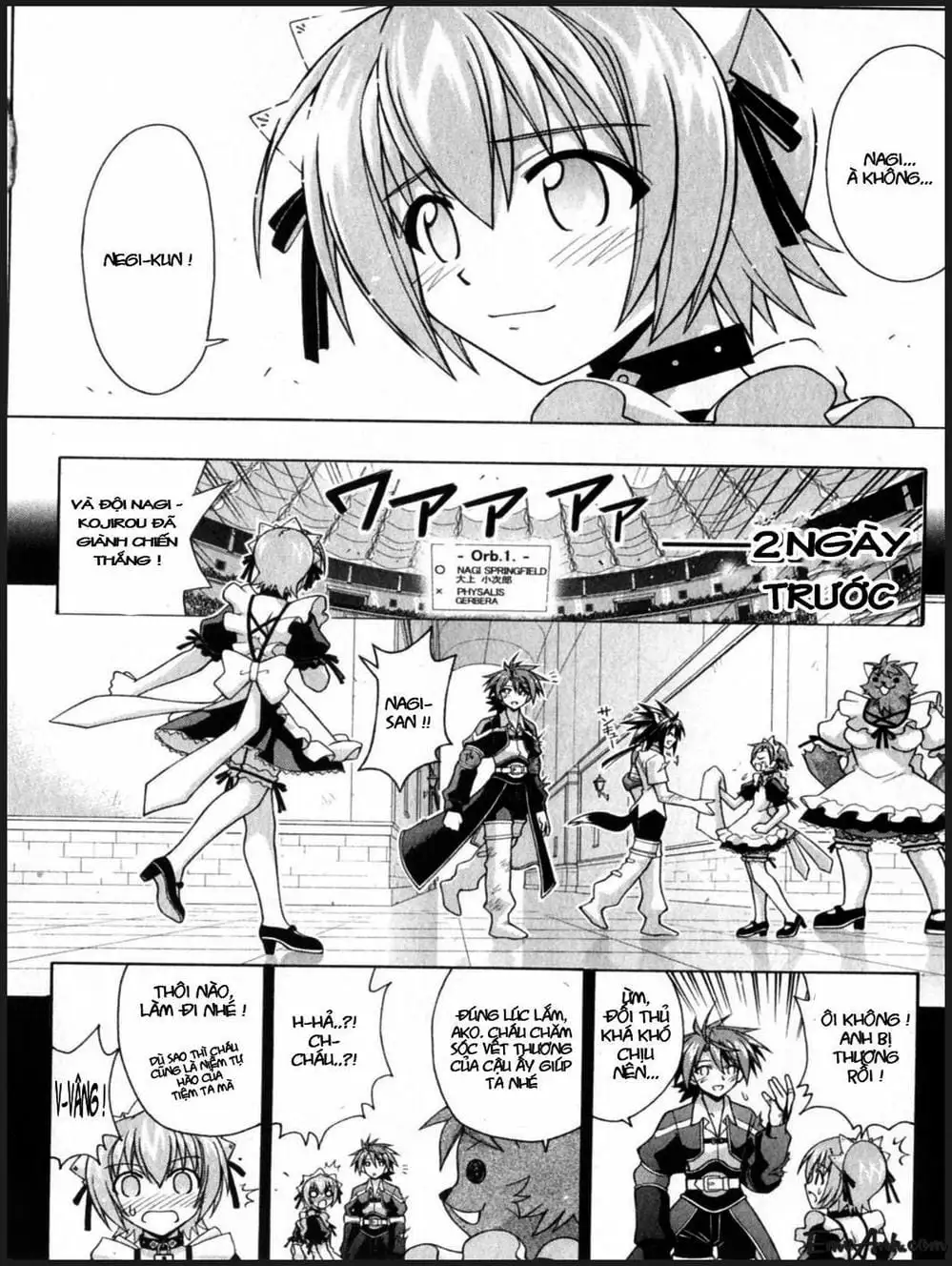 Truyện Tranh Pháp Sư Tí Hon Negima - Mahou Sensei Negima! trang 10