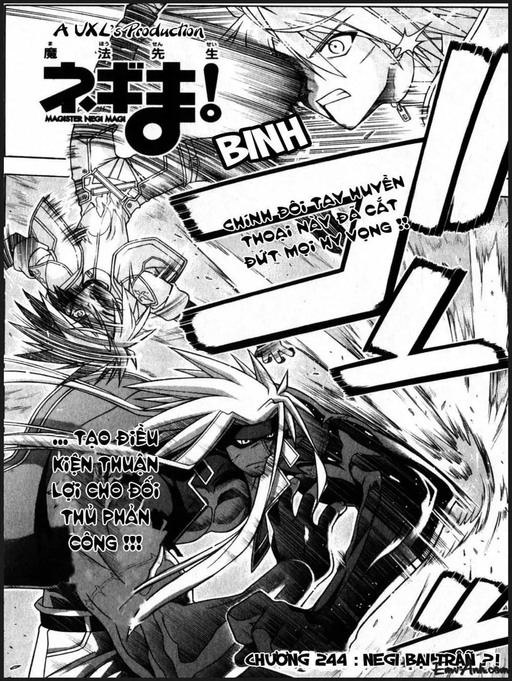 Truyện Tranh Pháp Sư Tí Hon Negima - Mahou Sensei Negima! trang 10