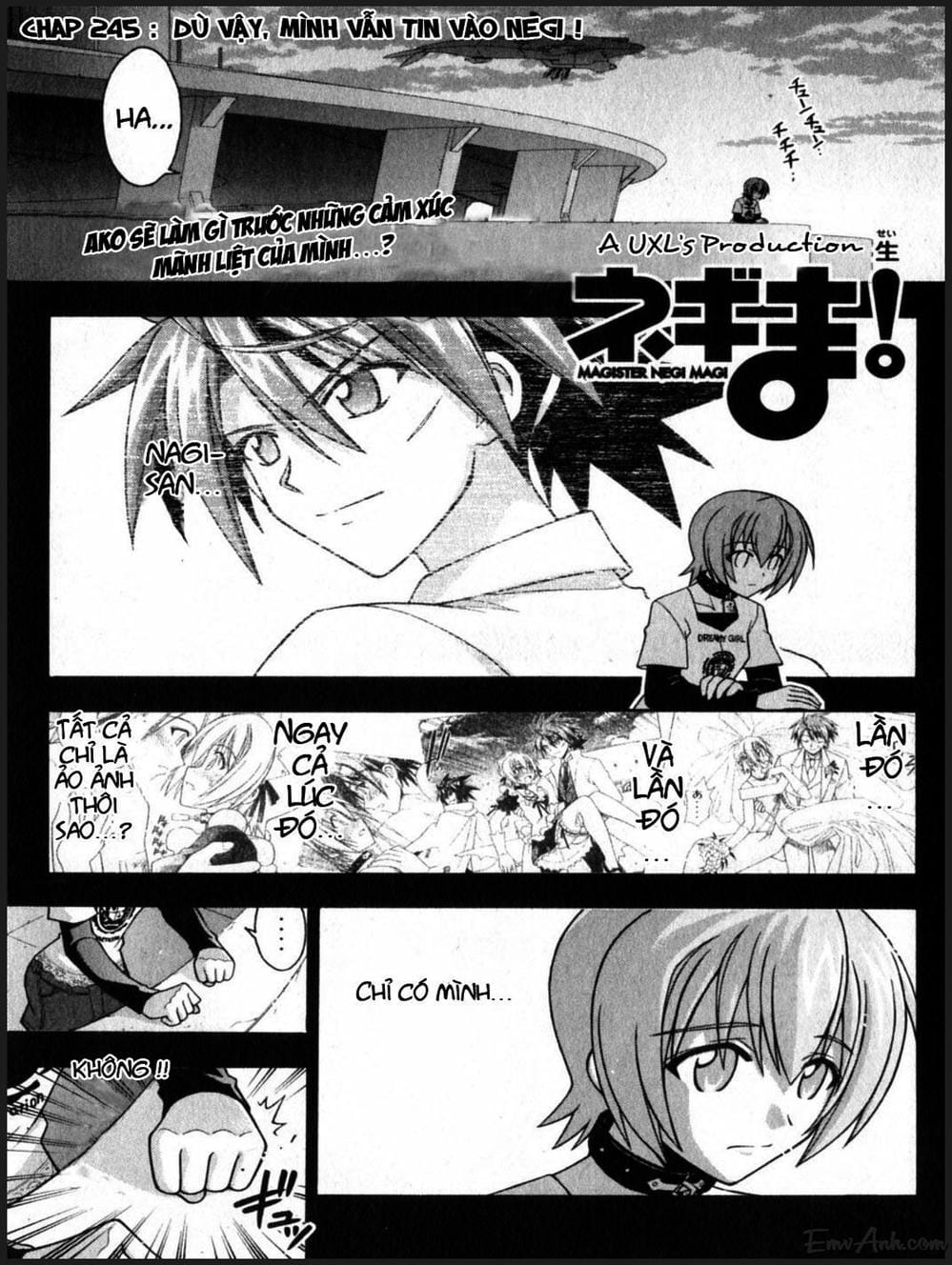 Truyện Tranh Pháp Sư Tí Hon Negima - Mahou Sensei Negima! trang 10