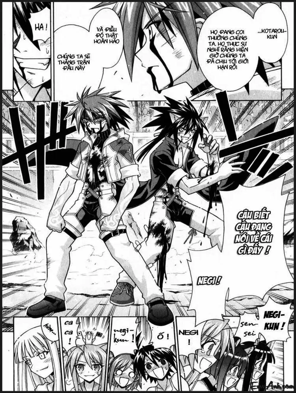 Truyện Tranh Pháp Sư Tí Hon Negima - Mahou Sensei Negima! trang 10