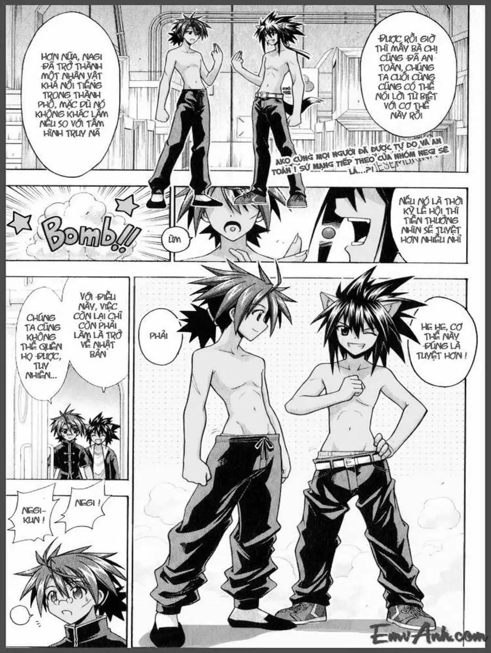 Truyện Tranh Pháp Sư Tí Hon Negima - Mahou Sensei Negima! trang 10