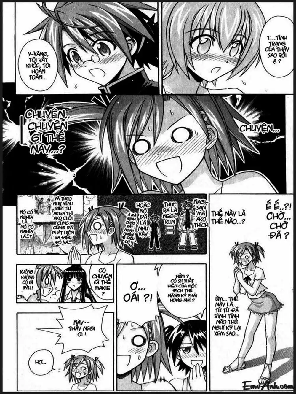 Truyện Tranh Pháp Sư Tí Hon Negima - Mahou Sensei Negima! trang 10