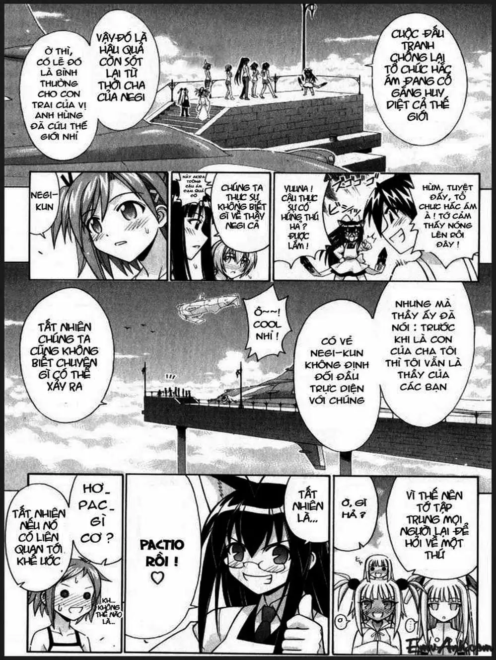 Truyện Tranh Pháp Sư Tí Hon Negima - Mahou Sensei Negima! trang 10