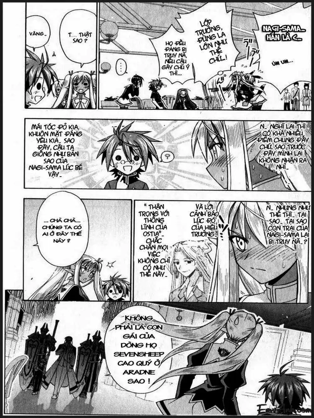 Truyện Tranh Pháp Sư Tí Hon Negima - Mahou Sensei Negima! trang 10