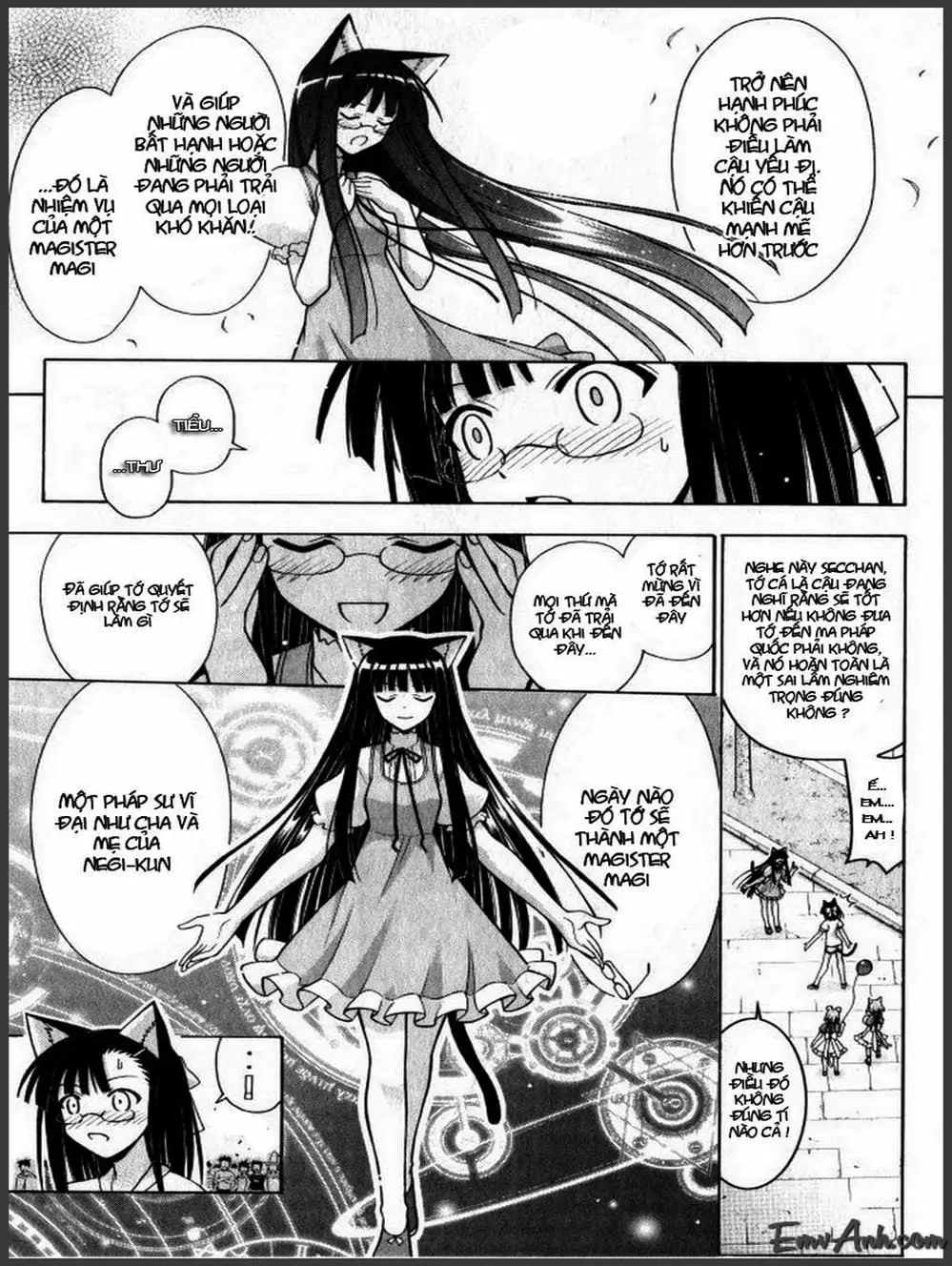 Truyện Tranh Pháp Sư Tí Hon Negima - Mahou Sensei Negima! trang 10