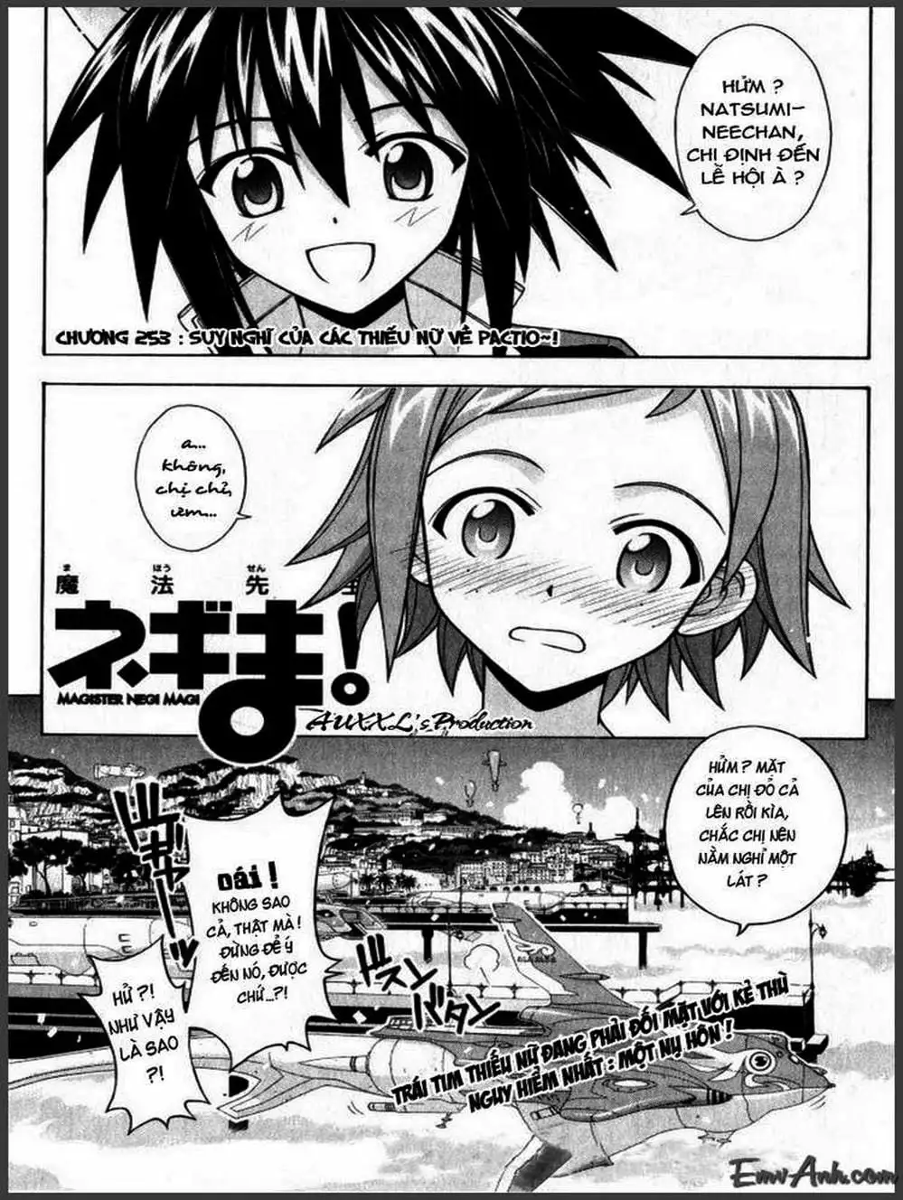 Truyện Tranh Pháp Sư Tí Hon Negima - Mahou Sensei Negima! trang 10