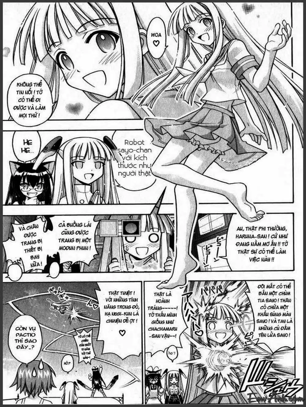 Truyện Tranh Pháp Sư Tí Hon Negima - Mahou Sensei Negima! trang 10