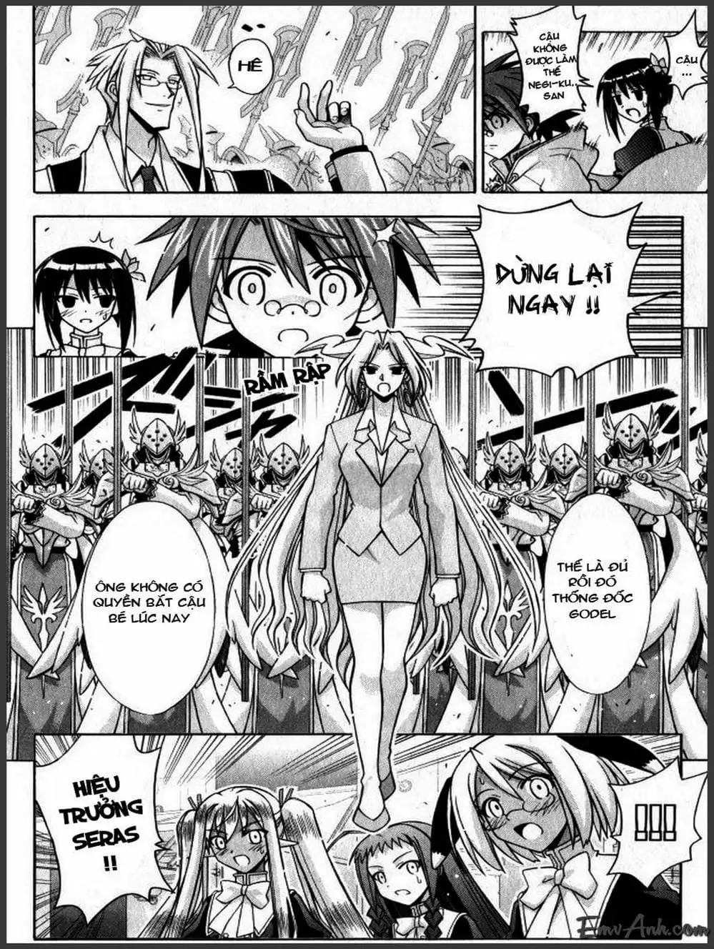 Truyện Tranh Pháp Sư Tí Hon Negima - Mahou Sensei Negima! trang 10