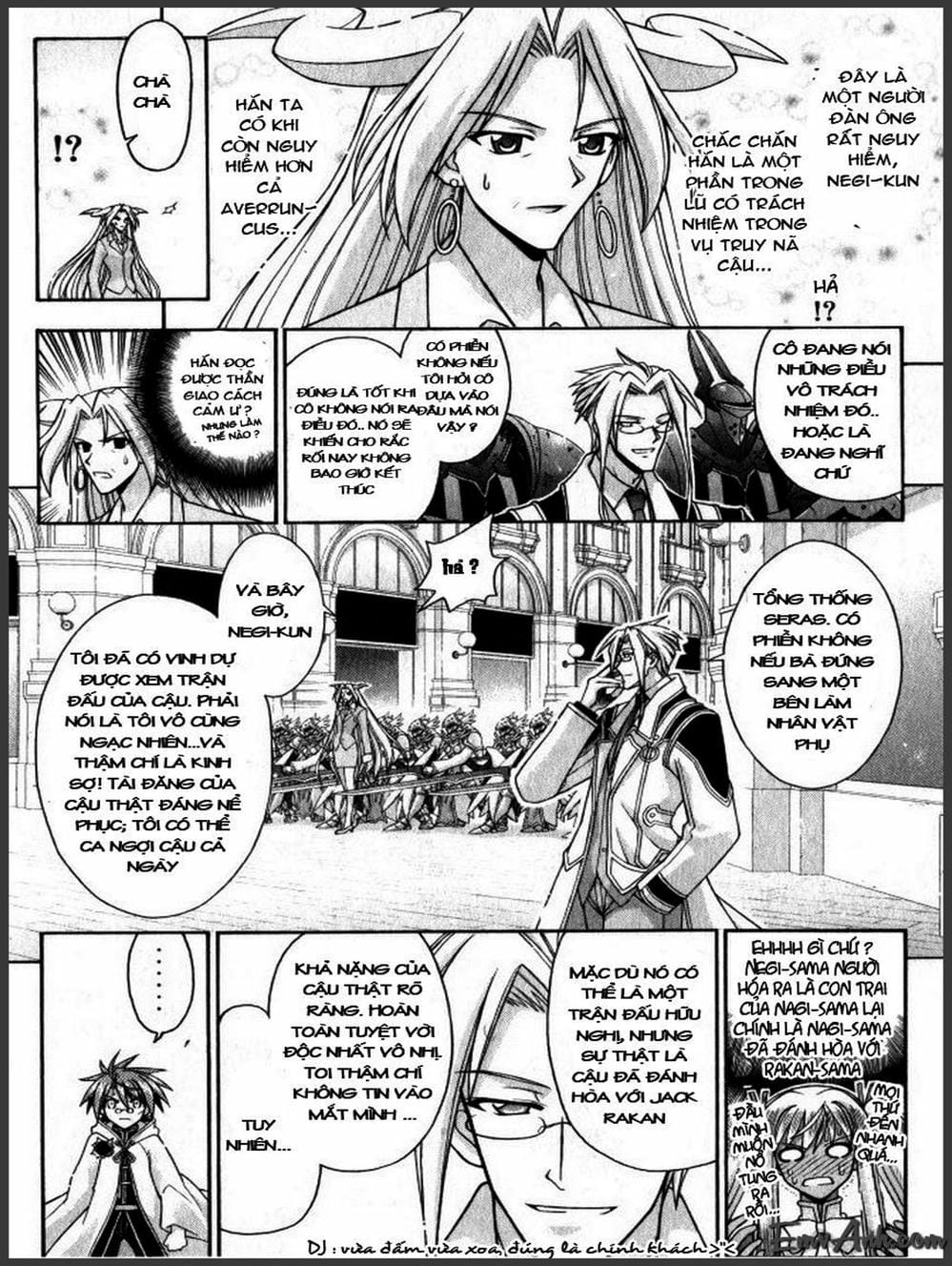 Truyện Tranh Pháp Sư Tí Hon Negima - Mahou Sensei Negima! trang 10