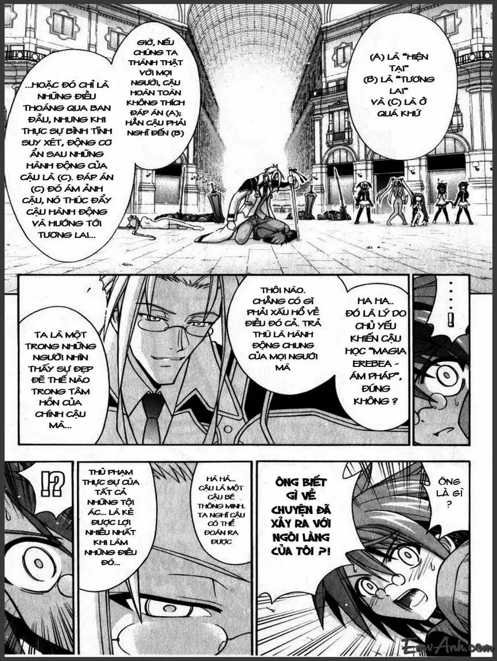 Truyện Tranh Pháp Sư Tí Hon Negima - Mahou Sensei Negima! trang 10