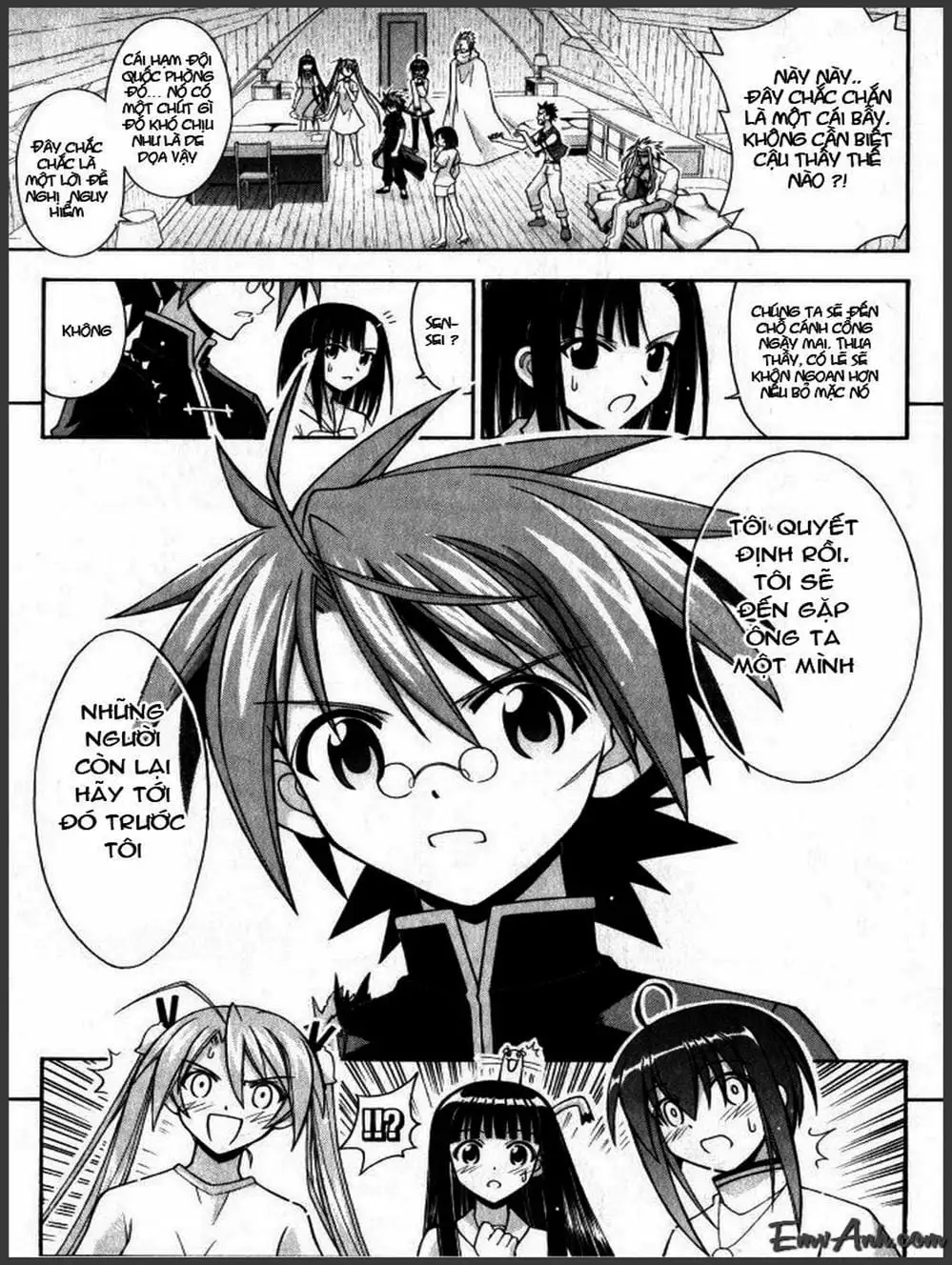 Truyện Tranh Pháp Sư Tí Hon Negima - Mahou Sensei Negima! trang 10