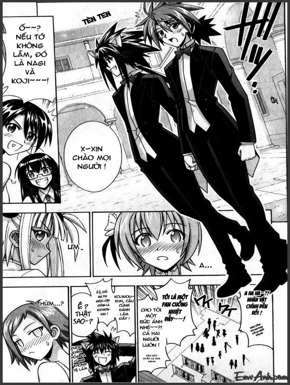 Truyện Tranh Pháp Sư Tí Hon Negima - Mahou Sensei Negima! trang 10
