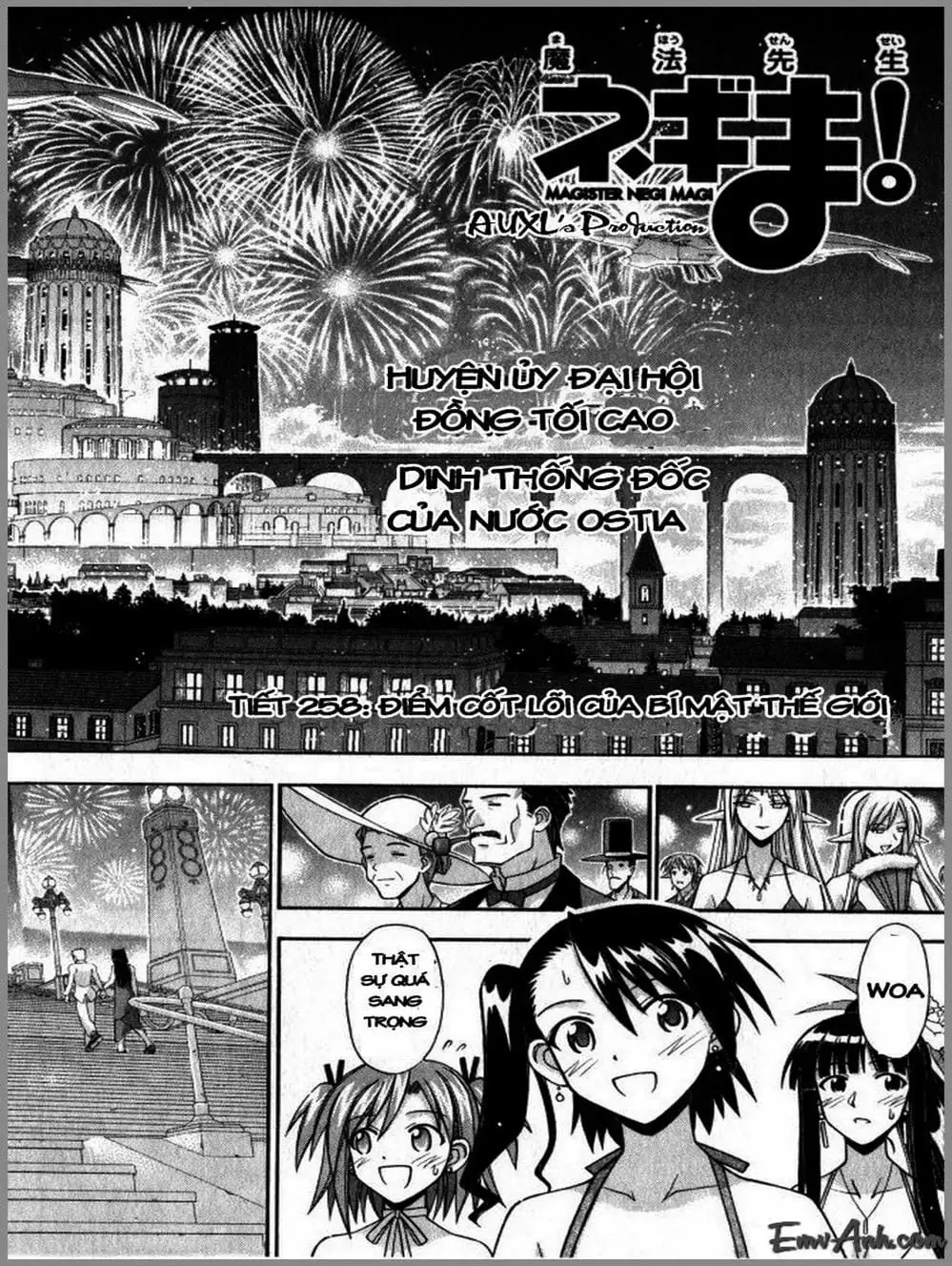 Truyện Tranh Pháp Sư Tí Hon Negima - Mahou Sensei Negima! trang 10