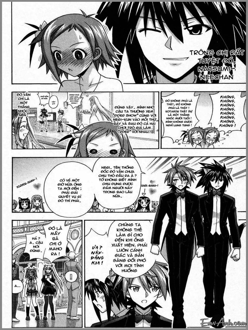Truyện Tranh Pháp Sư Tí Hon Negima - Mahou Sensei Negima! trang 10