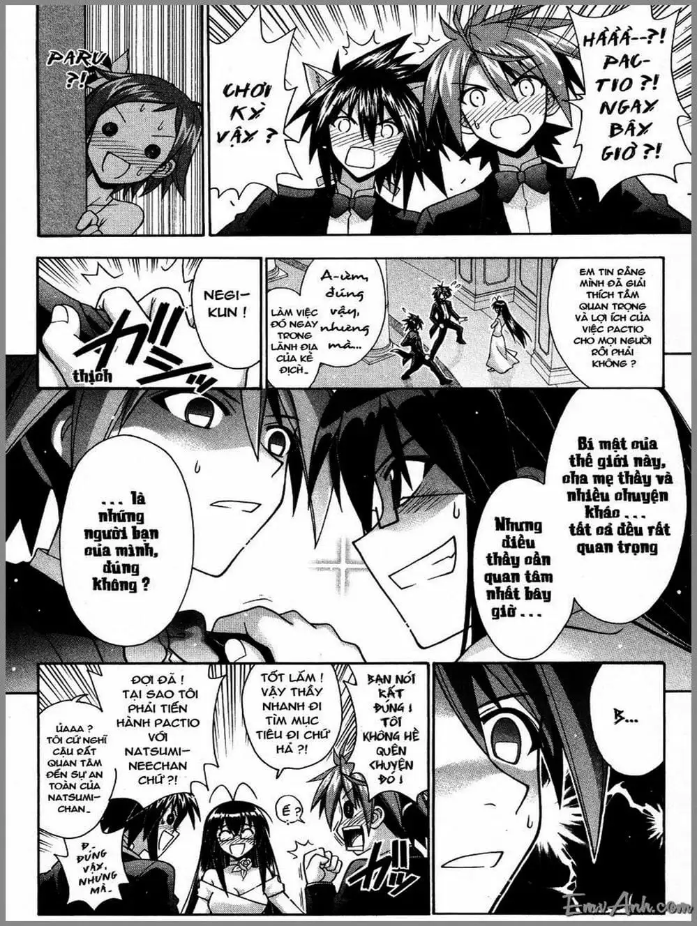 Truyện Tranh Pháp Sư Tí Hon Negima - Mahou Sensei Negima! trang 10