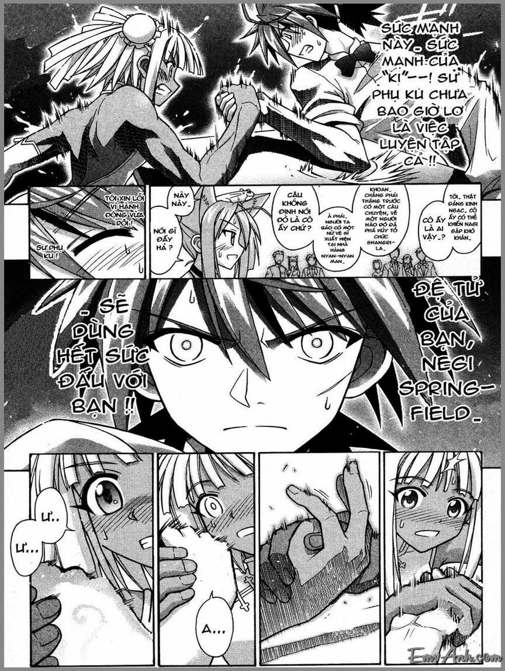 Truyện Tranh Pháp Sư Tí Hon Negima - Mahou Sensei Negima! trang 10